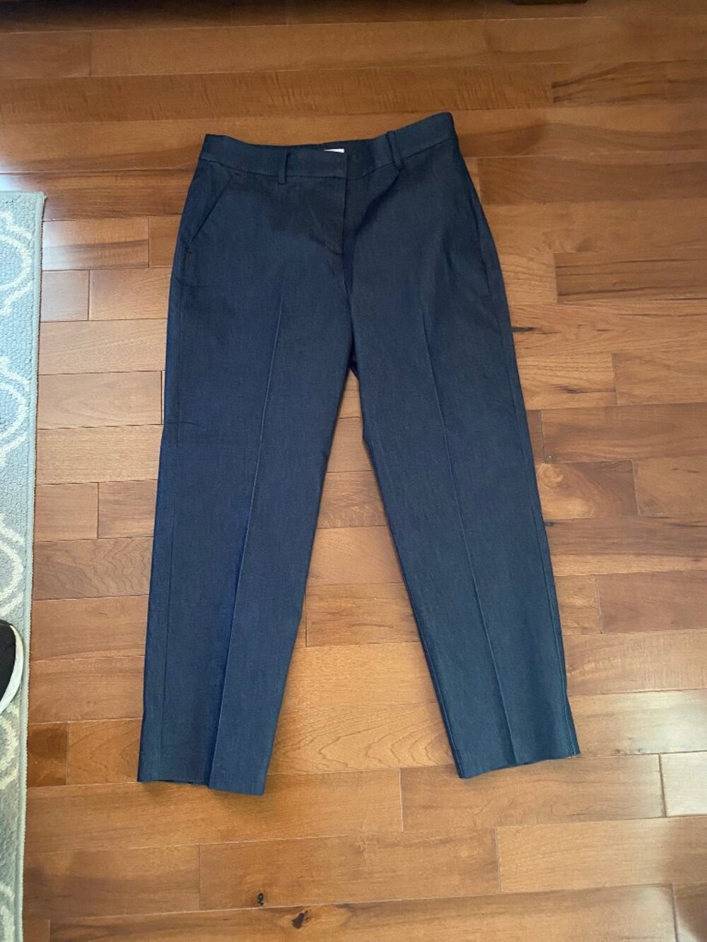 NWOT Loft Riviera Slim Twilight Blue Wash 8 Curvy